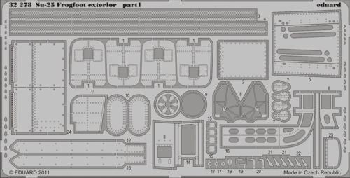 Eduard 32278 1:32 Sukhoi Su-25 Frogfoot exterior