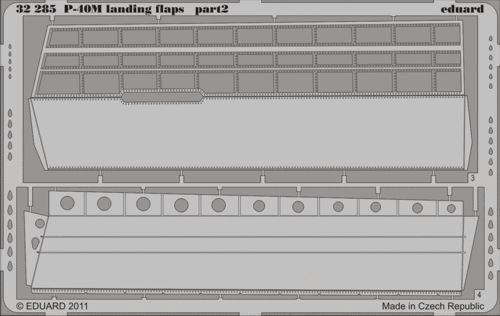 Eduard 32285 1:32 Curtiss P-40M Warhawk landing flaps