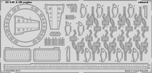 Eduard 32349 1:32 Douglas A-1D Skyraider engine