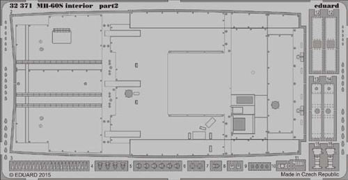 Eduard 32371 1:35 Sikorsky MH-60S interior for Academy