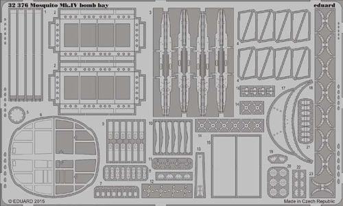 Eduard 32376 1:32 de Havilland Mosquito Mk.IV bomb bay