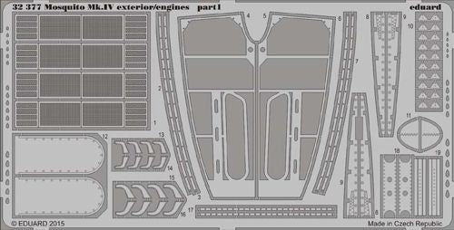 Eduard 32377 1:32 de Havilland Mosquito Mk.IV exterior/engines