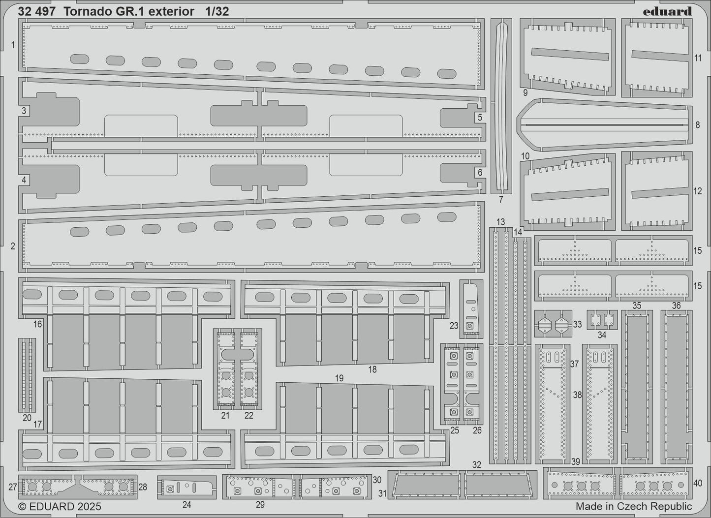 Eduard 32497 1:32 Panavia Tornado GR.1 exterior