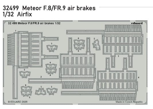 Eduard 32499 1:32 Gloster Meteor F.8/FR.9 Air Brakes