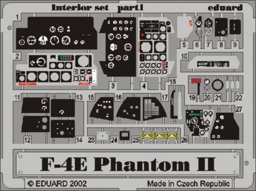 Eduard 32503 1:32 McDonnell F-4E Phantom interior