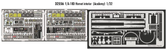 Eduard 32556 1:32 McDonnell-Douglas F/A-18D Hornet interior