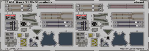 Eduard 32695 1:32 BAe Hawk T.1 Mk.53 seatbelts