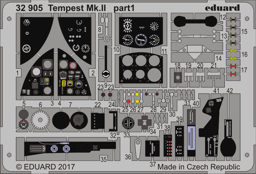 Eduard 32905 1:32 Hawker Tempest Mk.II