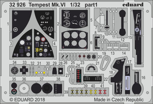 Eduard 32926 1:32 Hawker Tempest Mk.VI