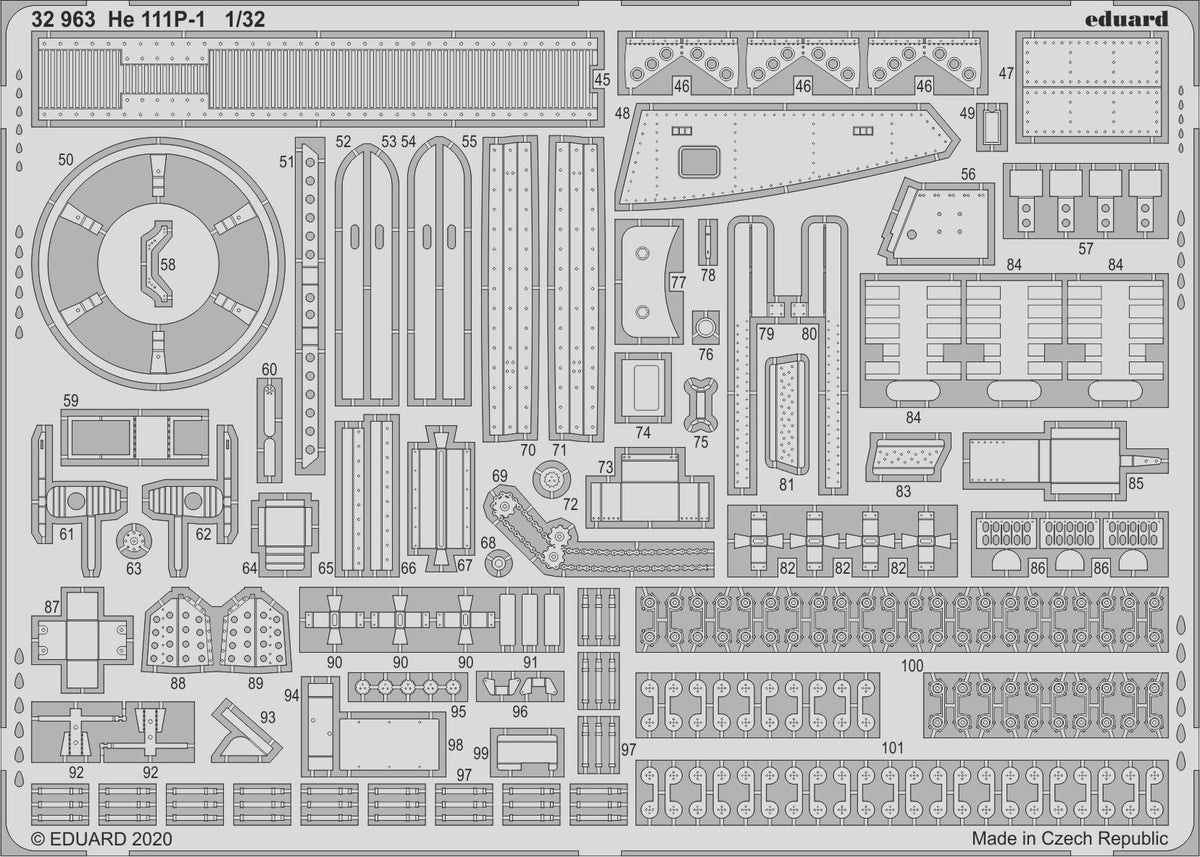 Eduard 32963 1:32 Heinkel He-111P-1
