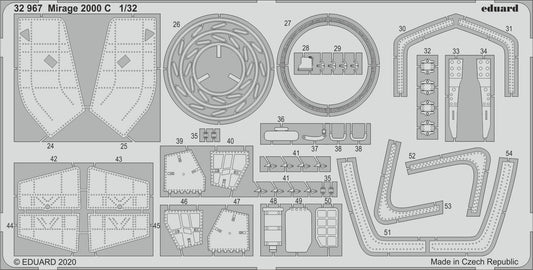 Eduard 32967 1:32 Dassault Mirage 2000C