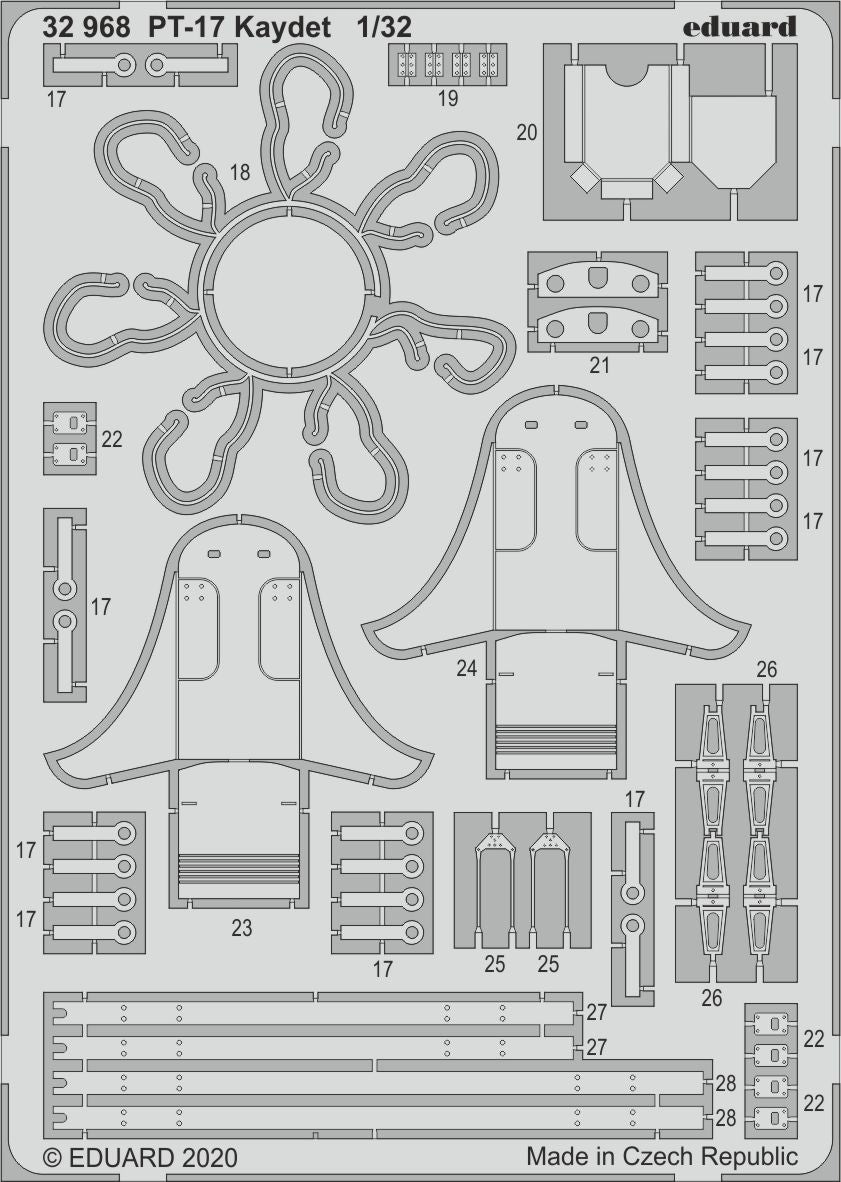 Eduard 32968 1:32 Boeing PT-17 Kaydet