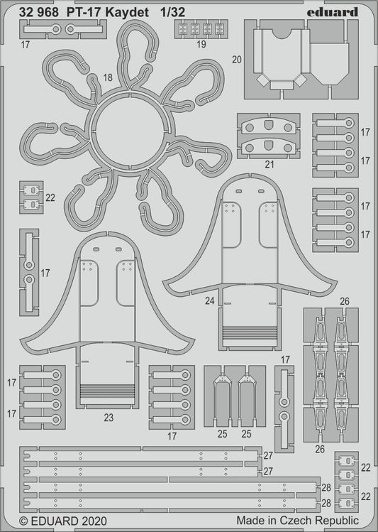 Eduard 32968 1:32 Boeing PT-17 Kaydet