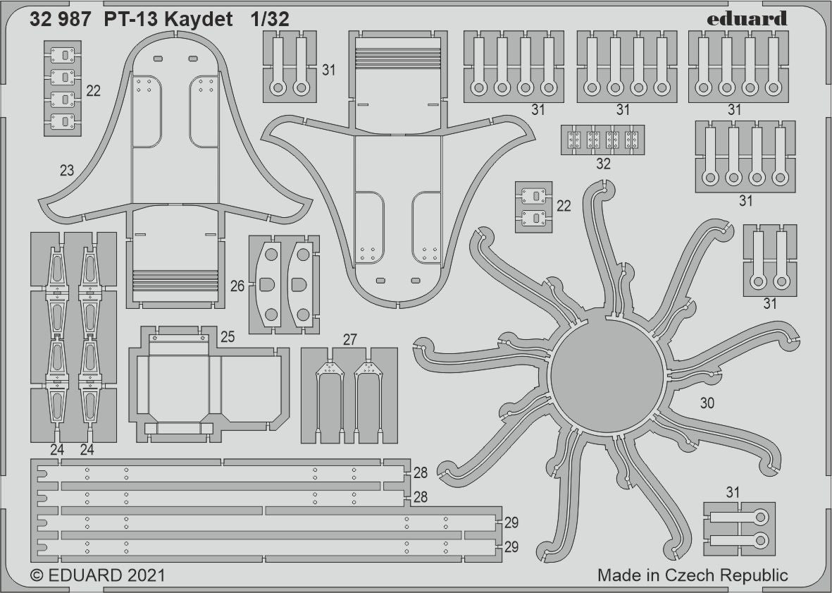 Eduard 32987 1:32 Stearman PT-13/N2S-2/5 Kaydet