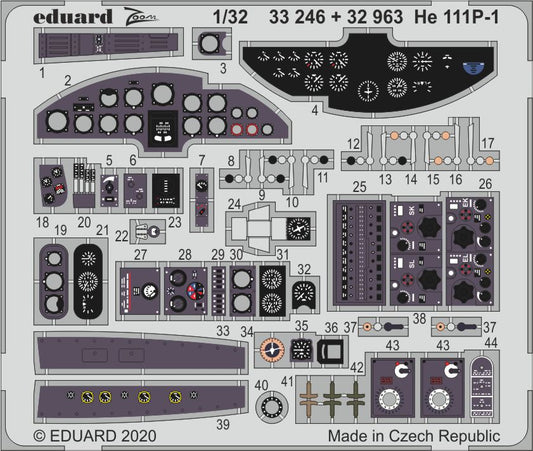 Eduard 33246 1:32 Heinkel He-111P-1