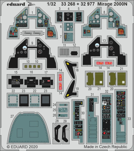 Eduard 33268 1:32 Dassault Mirage 2000N