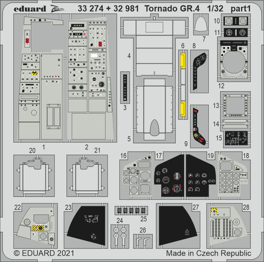 Eduard 33274 1:32 Panavia Tornado GR.4