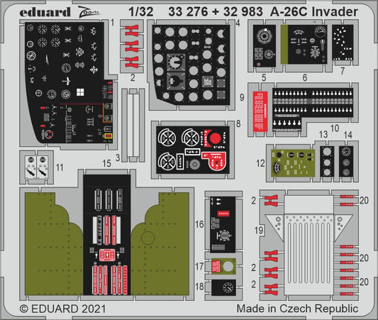 Eduard 33276 1:32 Douglas A-26C Invader