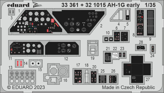 Eduard 33361 1:35 Bell AH-1G early