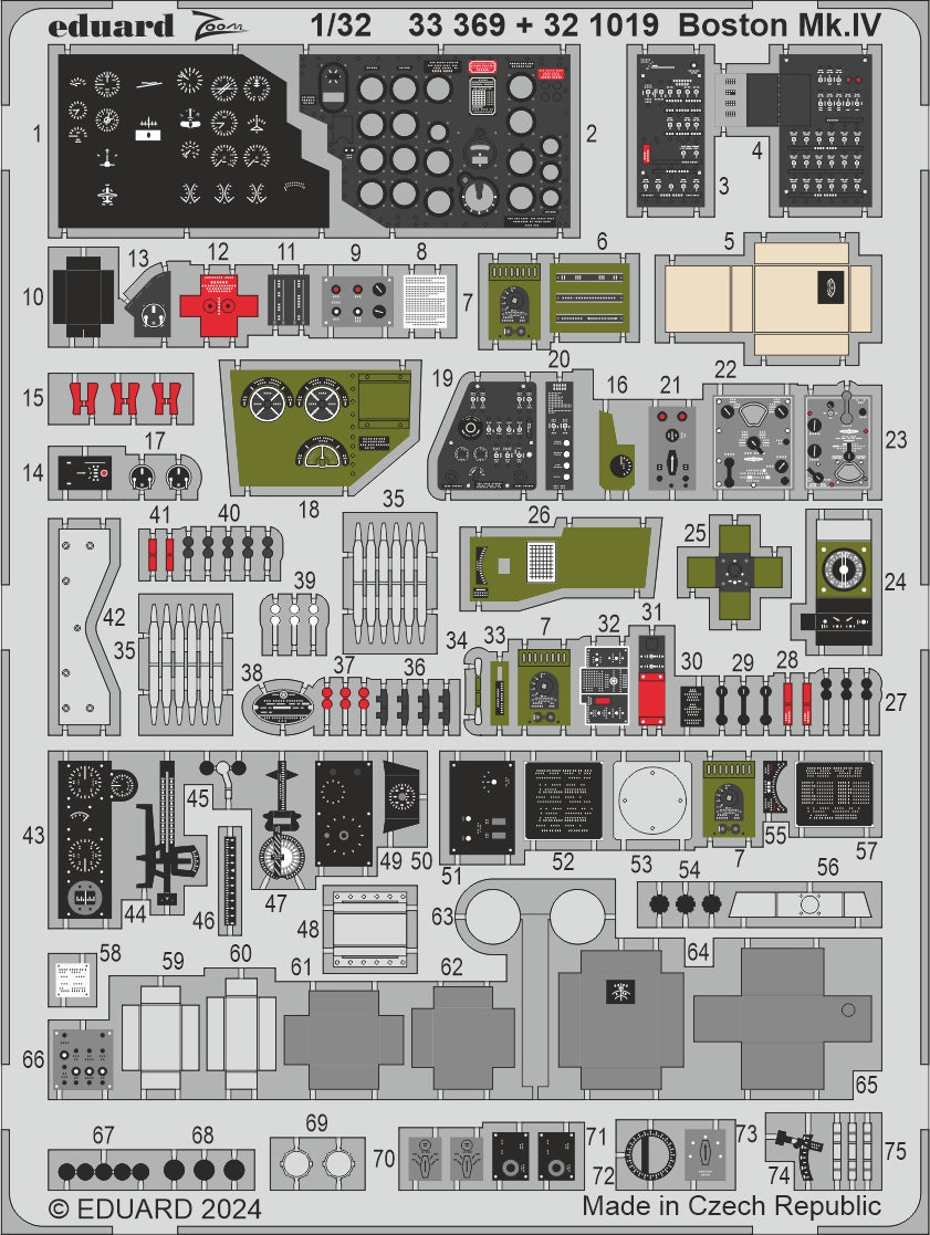 Eduard 33369 1:32 Douglas Boston Mk.IV
