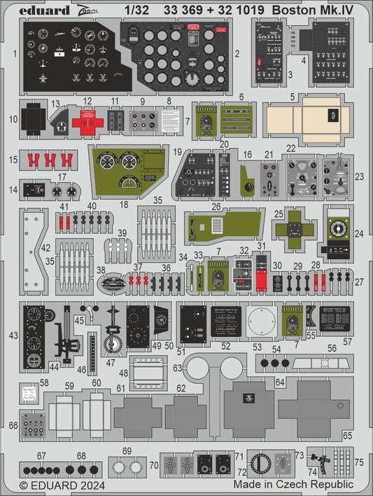 Eduard 33369 1:32 Douglas Boston Mk.IV