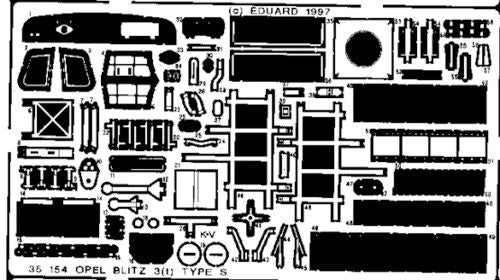 Eduard 35154 1:35 Opel Blitz