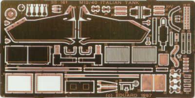 Eduard 35161 1:35 Carro Armato M13/40 Italian Medium Tank