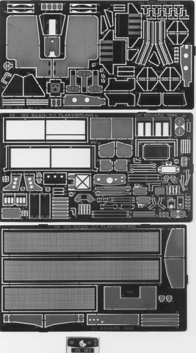 Eduard 35183 1:35 Sd.Kfz.7/1 Flakvierling