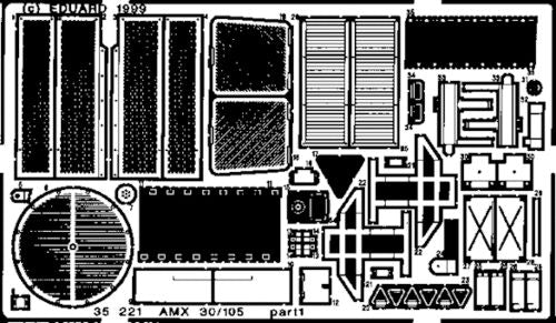 Eduard 35221 1:35 AMX-30/105 French