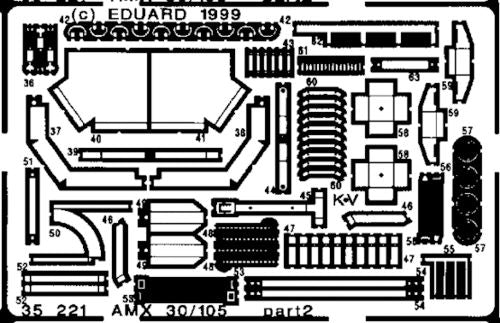 Eduard 35221 1:35 AMX-30/105 French