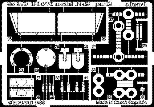 Eduard 35270 1:35 Soviet T-34/76 1942