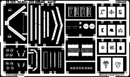 Eduard 35323 1:35 German Sd.Kfz.232 8 Rad Detail Set