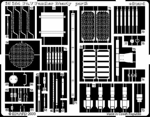 Eduard 35354 1:35 Pz.Kpfw.V Panther Ausf.G Early