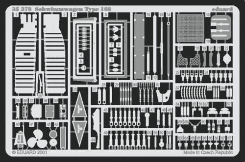 Eduard 35378 1:35 Schwimmwagen to be used with Tamiya