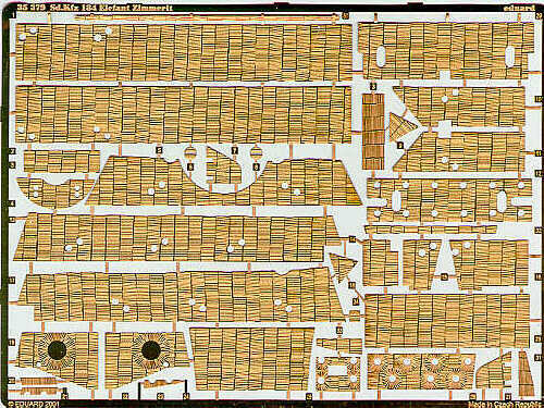 Eduard 35379 1:35 Zimmerit Sd.Kfz.184 'Elefant'