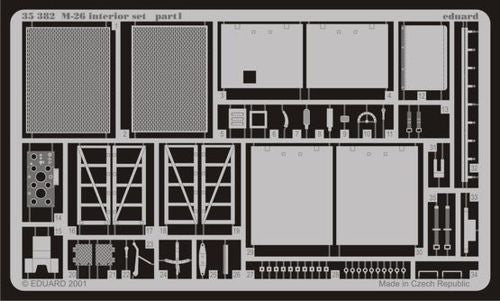 Eduard 35382 1:35 M26 Armoured Tank Recovery Vehicle 'Dragon Wagon' Interior