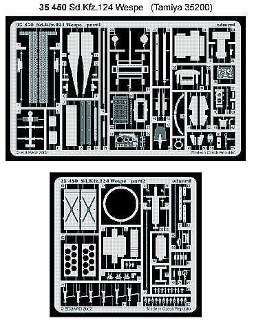 Eduard 35450 1:35 German Sd.Kfz.124 'Wespe'