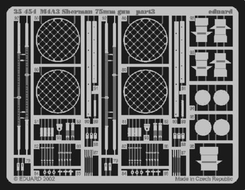 Eduard 35454 1:35 M4A3 Sherman 75mm