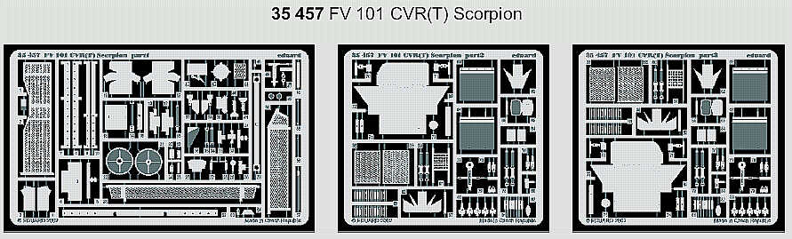 Eduard 35457 1:35 CVR(T) FV101 Scorpion