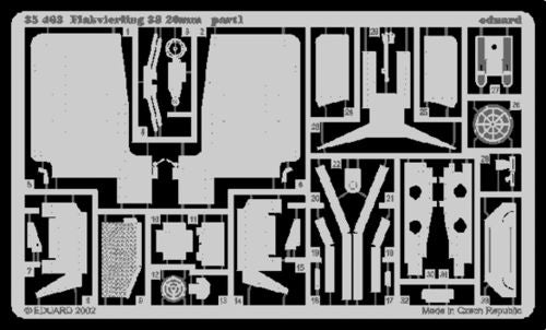 Eduard 35463 1:35 Flakvierling 38