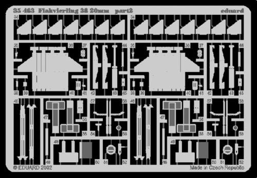 Eduard 35463 1:35 Flakvierling 38