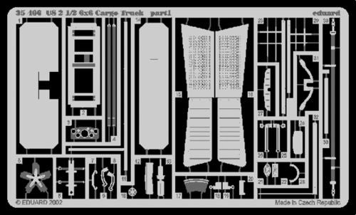 Eduard 35466 1:35 US2 1/2 6 x 6 cargo truck