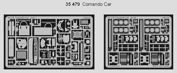 Eduard 35479 1:35 Commando car to be used with Italeri