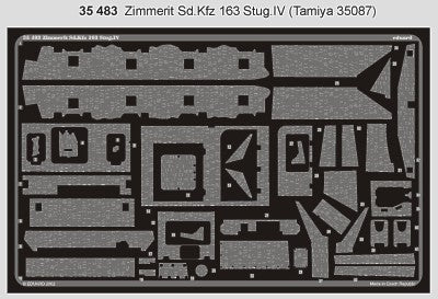 Eduard 35483 1:35 Zimmerit Sturmgeschutz/StuG.IV