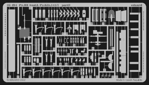 Eduard 35494 1:35 Pz.Kpfw.III Ausf.L Pz.Kfz.141/1