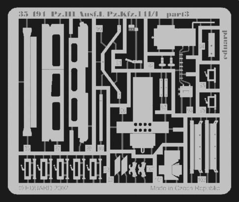 Eduard 35494 1:35 Pz.Kpfw.III Ausf.L Pz.Kfz.141/1