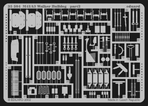Eduard 35504 1:35 M41A3 Walker Bulldog