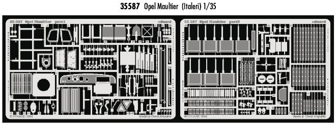 Eduard 35587 1:35 Opel Maultier