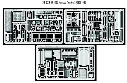 Eduard 35629 1:35 M1025 Humvee