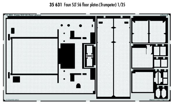 Eduard 35631 1:35 Faun SLT56 Floor Plates